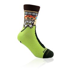 Great martial arts socks. 85% Peruvian Cotton, 10% Nylon, 5% Spandex Attention getting design - exciting colors. High quality fabric that will not rip or tear - Very Comfortable. Best if washed in cold water. With your purchase, the Sock Panda donates socks to someone in need. Thank you Panda Socks, Art Socks, Fun Socks, Sock Game, Custom Socks, Toddler Age, Kids Fabric, Kids Clothes Boys, Karate Kid