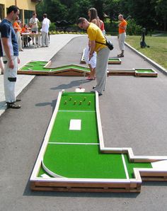 Portable Mini Golf, Golf Card Game, Crazy Golf, Train Miniature, Golf Tips For Beginners