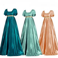 1800 Ball Gowns, Tea Party Dresses For Women, Jane Austen Dress, Waistline Dress, Empire Waist Gown, Kate Dress, Costume Ball, Tea Party Dress