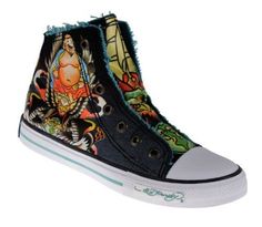 Signature Tattoo, Rockstar Style, Ed Hardy, Sneakers Shoes, Converse High Top Sneaker, Converse Chuck Taylor High Top Sneaker, Boys Shoes, Kid Shoes, High Top