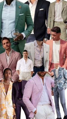 Colorful Cocktail Attire, Men Wedding Attire, Men Wedding Attire Guest, Blazers For Men Casual, Wedding Guest Attire, Mens Wedding Attire, Colorful Cocktails