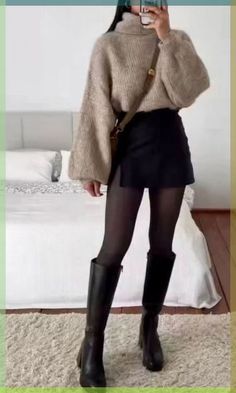 \ Mode Ulzzang, Modele Fitness, Rok Mini, Looks Pinterest, Paris Mode, Cold Outfits