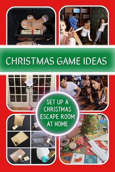 christmas game ideas set up a christmas escape room at home