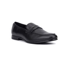 Show up in style with these classy NY&Co Keaton Men's Dress Loafers.Click this FOOTWEAR GUIDE to find the perfect fit and more! Show up in style with these classy New York & Company Keaton Men's Dress Loafers.Click this FOOTWEAR GUIDE to find the perfect fit and more! FEATURES Classic loafer silhouette with braided seam design Slightly heeledDETAILS Faux leather upper Faux leather lining Polyvinyl chloride outsole Almond toe Slip-on EVA footbed Spot clean Imported Size: 10.5. Color: Black. Gende Formal Slip-on Business Dress Shoes, Classic Fitted Slip-on Dress Shoes, Fitted Plain Toe Loafers For Semi-formal Occasions, Classic Fitted Business Slip-ons, Fitted Moc Toe Loafers For Business Casual, Fitted Plain Toe Semi-formal Loafers, Classic Fitted Loafers For Office, Classic Fitted Loafers For Business Casual, Classic Fitted Loafers For Business