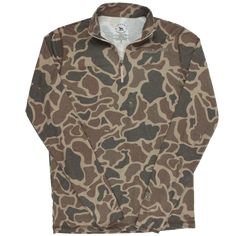 Our Retro Duck Camo is back and better than ever. Comprised of luxurious drirelease material, and finished with a salt wash, this lightweight quarter-zip is the perfect addition to any sportsman's wardrobe. Drirelease is an ultra-lightweight polyester/cotton blend that dries up to four times faster than comparable materials. Southern Fits, Bf Outfits, Granola Western, Spooky Basket, Country Fits, Salt Wash, Boat Cruise, Southern Outfits, Tech Shirt