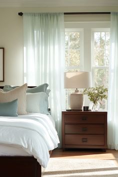 If you are looking for a new set of bedroom curtains, then check out these 15 examples for quick inspo.