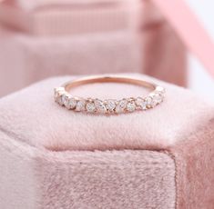 Cluster Diamond Wedding Ring, Moissanite Band Ring, Marquise Eternity Rings, Mother Daughter Rings, Minimalist Stacking Rings, Birthday Gift ✧･ﾟ: *✧･ﾟ:* Welcome to Charles Davin Jewelry*:･ﾟ･ﾟ✧ Moissanite - a gemstone known to bring in luck in someone's life, the user can give off a look of elegance. You can give your special someone luck whilst showing your love to them. ✶Material: 10K/ 14K/ 18K ✶Main Stone: Round & Marquise Cut Moissanite Total: 0.52ct ✶Side Stone: - ✶Color: D Colorless ✶Cl Matching Sister Necklaces, Daughter Rings, Mother Daughter Rings, Daughter Ring, Rings Minimalist, Diamond Rings With Price, Moissanite Band, Eternity Rings, Ring Marquise