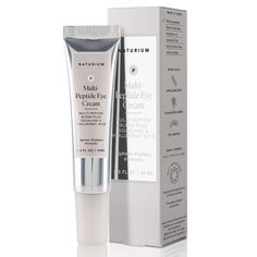 PRICES MAY VARY. ANTI-AGING CREAM: Naturium multi-peptide blend hydrates, brightens & smooths the look of fine lines and wrinkles. The natural skin conditioners promote collagen production, resulting in more youthful looking skin. IMPROVES DARK CIRCLES: Our multi-peptide eye cream brightens and improves the look of dark circles and visually smooths skin. BRIGHTENING FORMULA: Naturium peptide eye cream is formulated with peptides, including Argireline Amplified, to help smooth the look of fine li Fragrance Free Skin Care, Antiaging Skincare Routine, Anti Aging Secrets, Natural Anti Aging, Body Sunscreen, Brightening Cream, Affordable Skin Care, Favorite Skincare Products, Cosmetic Skin Care