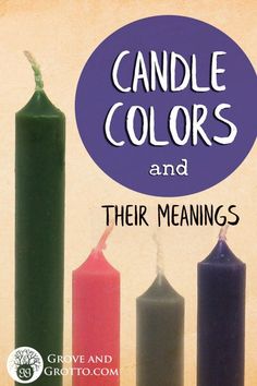 Colors And Their Meanings, Color Candles, Energy Frequency