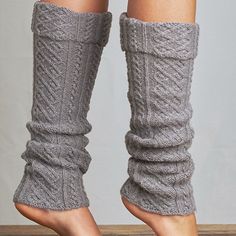 Lemon Cable Knit Cuffed Leg Warmers Brand New With Tags Color Is Flannel Soft Blend Of Rayon Poly Spandex Cable Knit Construction Roll Down Cuff Lemon Accessories, Cable Knit Leg Warmers, Plus Size Boots, Knit Leg Warmers, Anthropologie Accessories, Cable Stitch, Cozy Style, Warm Socks, Women Legs