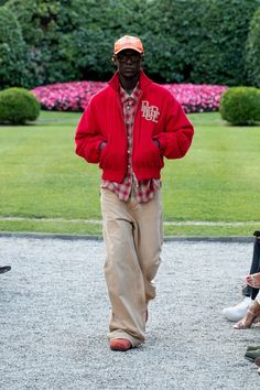 Rhude Spring 2025 Men's Ready-to-Wear Collection [PHOTOS] Spring Wardrobe, Mens Spring, Fashion Show Collection, Red Jacket, Business Fashion, Lifestyle Brands, Paris Fashion, Runway Fashion, Paris Fashion Week