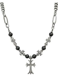 Trendy Rhinestone NeSilver Cross Necklace cklace Y2K Necklaces Vintage Jewelry Y2k Accessories Grunge Y2k Necklaces, Grunge Necklaces, Necklaces Y2k, Accessories Grunge, Grunge Necklace, Silver Y2k, Cross Necklace For Men, Jewelry Y2k