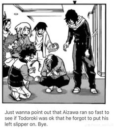 an anime story with the caption that reads, just wanna't point out that az