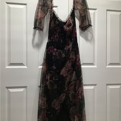 Brand New Boohoo Dresses, Green Floral Dress, Floral Dress, Prom, Colorful Dresses, Prom Dresses, Long Sleeve Dress, Brand New, Womens Dresses