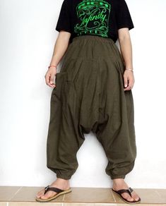 #DropCrotch #Harem #Pants #baggy n #Green #Unisex #BohemianFit #yogapants #bohemian #baggy Loosely Fitted Cotton Harem Pants, Baggy Full-length Cotton Harem Pants, Fitted Cotton Harem Pants For Festivals, Khaki Full-length Cotton Harem Pants, Cotton Festival Bottoms, Khaki Cotton Harem Pants, Fitted Cotton Bottoms For Festivals, Traditional Stretch Cotton Bottoms, Traditional Cotton Stretch Bottoms