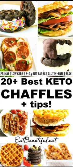 the best keto chaffles and waffles for breakfast