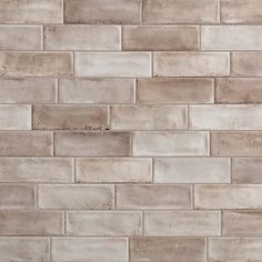 Porcelain Subway Tile Washed Beige Matte 4x12 for shower floor, wall, bathroom, and kitchen backsplash Porcelain Subway Tile, Neutral Backsplash Kitchen, Neutral Backsplash, Beveled Subway Tile, Brick Look Tile, Diy Kitchen Backsplash, Recycled Tile, Brick Backsplash, Subway Tile Backsplash