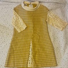 Yellow Vintage Moschino Dress. Size Us 6 Moschino Vintage, Vintage Moschino, Moschino Dress, Cream Yellow, Yellow Cream, Vintage Dress, Moschino, Vintage Dresses, Colorful Dresses