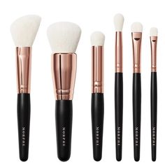 Brand New Nwt Morphe Ros Away 6-Piece Travel Brush Set New Still In Original Packaging. Get Your Glow To Go With Morphe's Ros Away 6-Piece Travel Brush Set. These Super-Soft Synthetic Bristles Keep Your Look Flawless, While The Mini Handles And Travel Tubby Are Sized To Pack. Includes Angled Contour & Blush Brush Deluxe Buffer Brush Mini Buffer Brush Blending Crease Brush Mini Concealer Brush Oval Shadow Brush Travel Tubby Mini Concealer, Morphe Eyeshadow, Travel Brush, Face Brush Set, Crease Brush, Eye Brushes Set, Blending Eyeshadow, Face Makeup Brush, Highlighter Brush