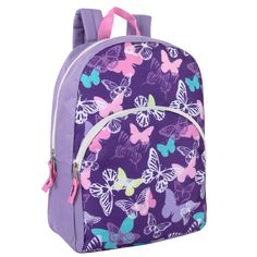 Wholesale case of 24 pcs. Our 15 inch Character Backpack comes in brilliant styles featuring familiar characters from across the world. Made from ultra-strong 600D polyester and featuring padded shoulder straps, these character backpacks will be a hit with kids of most ages. Each Case Includes 24 Backpacks Made From Strong 600 D Polyester Padded Adjustable Straps Front Accessory Pocket Backpack Measures 15 x 11 x 5 Preschool Backpack Boy, Clear Backpacks, Butterfly Backpack, Preschool Backpack, Mesh Backpack, Unicorn Bag, Cooler Lunch Bag, Boys Backpacks, Kit Bag