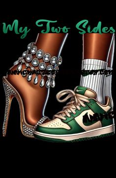 I Have Two Moods, Heels Png, Brat Doll, Woman Png, Sneaker Art, Png Sublimation Designs, Sneaker Heels, Black Love, Graffiti Art