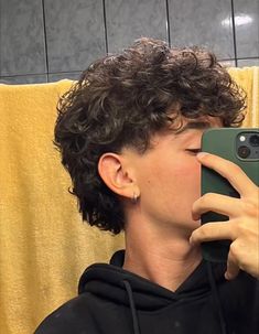 Men’s Perm Haircut, Guy Haircuts For Curly Hair, Hair Cuts For Boys Curly, Long Curly Hair Haircuts Men, Natural Perm Men, Mullet On Curly Hair Men, Curly Hair Haircuts Boys, Curly Haircut Ideas Men, 3a Mens Haircut