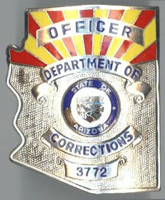 the badge for an office department or enforcement officer