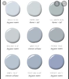 the different shades of gray paint