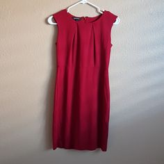 Bnwot. Never Been Worn Before. Size P. Great Dress For Work. Red Sheath Dress, Dress For Work, New York Red, New York Dresses, York Dress, Dress P, Sheath Dress, Dresses For Work, New York