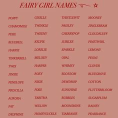 the names of many famous children's books are shown in red and pink colors