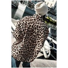 Crafted from high-quality cotton and featuring a striking leopard print design, this jacket embodies the perfect blend of wild elegance and practicality. The loose lapel collar adds a touch of sophistication while offering additional protection against the elements. Oversized Leopard Print Long Sleeve Outerwear, Casual Leopard Print Outerwear For Work, Chic Leopard Print Long Sleeve Outerwear, Trendy Leopard Print Long Sleeve Outerwear, Trendy Long Sleeve Leopard Print Outerwear, Normal Body, Cozy Winter, Lapel Collar, Body Measurements