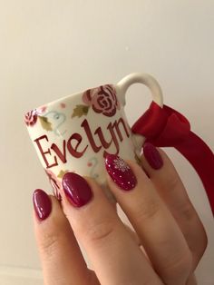 Christmas theme. Red with snowflake stamp in white on accent nail. Almond shaped gel nails. Almond Shaped Gel Nails, Snowflake Stamp, Nail Almond, Dark Red Nails, Accent Nail, Accent Nails, Christmas Theme, White Ring