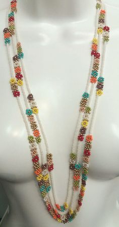 Necklace Patterns, Beaded Jewelry Designs, Handmade Fashion Jewelry, Bead Work Jewelry, Handmade Jewelry Designs, Handmade Jewelry Diy, Beaded Jewelry Patterns, Bead Jewellery