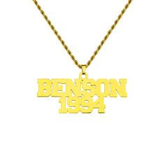 Font:This personalized name and date necklace for all occasions can make you even more special! In addition to customizing your name, you can also add your birthday or whatever date you like. This necklace can not only be given as a gift to a brother or groom, but also to your husband. What a unique gift! Gold Name Necklace For Anniversary And Father's Day, Custom Name Adjustable Pendant Necklace, Gold Name Necklace For Father's Day Birthday, Gold Nameplate Necklace For Father's Day, Customizable Nameplate Necklace For Father's Day, Customizable Name Necklace For Father's Day, Customized Nameplate Necklace For Father's Day, Father's Day Custom Name Nameplate Necklace, Customizable Gold Necklace For Father's Day