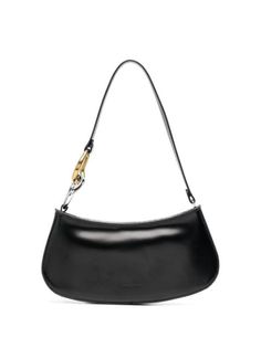 Shop STAUD small Ollie shoulder bag with Express Delivery - FARFETCH Staud Leather Evening Shoulder Bag, Staud Leather Shoulder Bag For Evening, Chic Black Staud Shoulder Bag, Black Staud Leather Shoulder Bag, Staud Black Shoulder Bag, Staud Black Bag With Detachable Strap, Classic Leather Shoulder Bag By Staud, Black Staud Bag With Detachable Strap, Classic Staud Leather Shoulder Bag