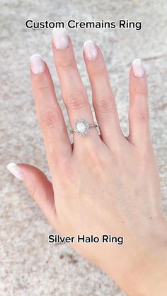 Heirloom Ring Jewelry For Memorial, Dainty Promise Jewelry With Halo Design, Oval Gemstone Ring For Memorial, Opal Halo Rings As Gifts, Opal Halo Ring As Gift, Opal Halo Ring For Gift, Opal Halo Rings For Gifts, Dainty Halo Design Jewelry For Promise, Opal Ring With Center Stone For Gift