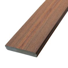 a close up view of a wooden decking board