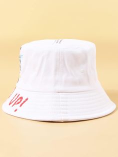 Color: Black Color: Black Pattern Type: Letter Season: Spring/Fall Style: Casual Type: Bucket Hat Material: Cotton Composition: 100% Cotton Crown : 21.7 White Wide Brim Hat For Streetwear, Wide Brim Hats For Spring Streetwear, Spring Streetwear Wide Brim Hat, Spring Wide Brim Hats For Streetwear, Adjustable Bucket Hat With Letter Print For Spring, White Bucket Hat For Spring Streetwear, Summer Bucket Hat With Letter Print And Wide Brim, Spring Bucket Hat With Letter Print And Wide Brim, Spring Bucket Hat With Letter Print And Curved Brim