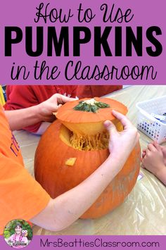 how to use pumpkins in the classroom