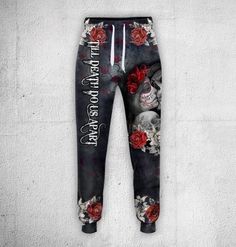 Skull Couple Hoodie And Sweatpants Set You And Me We Got This - LuvinGift Hoodie Print, You And I, High Definition, Custom Print