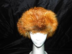 "Real Fox Fur Hat with tie up ear flaps (the inner hat side of the flaps are suede)  Satin Fabric lining  Fur is in good condition ~ interior of the hat has some make up staining  Approx 7\" dia at inside band  2-14-23" Fur Trapper Hat, Fur Trapper, Trapper Hat, Trapper Hats, Fur Hat, Apres Ski, Fox Fur, Satin Fabric, Alaska