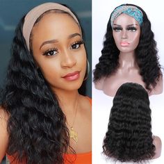 Alipearlhair.com Offers Loose Deep Wave HeadBand Wigs 1-Minute Install,Shop Human Hair Half Wigs African American Headband Wigs With a Big Discount and Fast Free Shipping Band Wigs, Hand Band, Split Dyed Hair, Loose Deep Wave, Human Hair Color, Deep Wave Hairstyles, Wigs For Sale, Best Wigs, Half Wigs