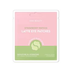 Introducing our new Strawberry Matcha Latte Depuffing & Hydrating Eye Patches – our remedy designed to revive tired eyes and elevate your skincare experience. Infused with green tea extracts and niacinamide, this vegan hydrogel eye patch is your go-to solution for hydrating and reducing the appearance of puffiness under your eyes. Strawberry Matcha Latte, Hydrogel Eye Patch, Beauty Pillow, Strawberry Matcha, Charcoal Face Mask, Raspberry Fruit, Raspberry Ketones, Eye Patches, Eye Patch