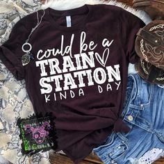 Funny Girlfriend, Montana Ranch, Modern Cowgirl, Chasing Sunsets, Vintage Train, Screen Printing Designs, Ranch Style, Western Shirt