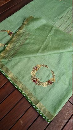 Kindly Check the availability of this product before placing the order Update! - Zynah covered by LBB - https://lbb.in/bangalore/zynah-designs-handloom-sarees/ Pure Tussar Linen Saree with Hand Embroidery. It features beautiful floral designs in different subtle shades. Embroidered motifs are crafted all over the pallu and body of the saree. Borders of the saree are beautifully weaved in golden zari which adds to the elegance of the saree The saree is lightweight and easy to drape, Comes with fa Saree Borders, Embroidered Motifs, Organza Silk Saree, Linen Saree, Readymade Blouse, Handloom Saree, Beautiful Saree, Floral Designs, Petticoat