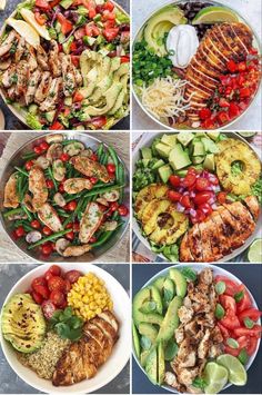 6 ensaladas saludables Beyond Body Book Recipes, Insulin Resistance Meals, My Fitness Pal Recipes, Super Easy Healthy Meals, Resep Salad, Healthy Food Menu, Lost 100 Pounds