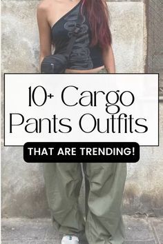 Baggy Cargo Pants Outfit Woman, Baggy Pants Outfit Women, Baggy Cargo Pants Outfit, How To Style Jordans, Green Cargo Pants Outfit, Best Cargo Pants, Pant Outfits For Women, Coat Outfit Casual, Holiday Party Hair