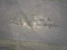 a piece of paper with writing on it that says, love means the best thing in life