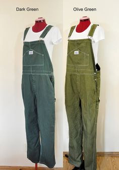 "Custom Dyed Bib Overalls. PLEASE LOOK OVER THE DETAILS AND MEASUREMENTS LISTED BELOW BEFORE ORDERING! THANK YOU! My suppliers are out of stock on many sizes - more should be available in the near future. I hope! Rugged Blue Brand 100% Cotton Bib Overall Pants - Dyed per request of customer color. This listing is a custom request. You choose the size and color. I will acquire the Cotton Painters Bib to be dyed in the color of your choosing. The bib overalls will be a NEW pair of Painters Overall Full-length Cotton Overalls With Pockets, Cotton Full-length Overalls With Pockets, Cotton Overalls With Relaxed Fit, Cotton Full-length Relaxed Fit Overalls, Full Length Cotton Overalls With Pockets, Cotton Full Length Relaxed Fit Overalls, Green Cotton Overalls, Cotton Utility Overalls, Utility Cotton Overalls Pants