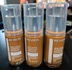 ad eBay - 3 Pack Revlon Illuminance Skin-Caring Liquid Foundation 505 Rich Sand 1 Oz - Buy Now, click the link (eBay) Too Faced Foundation, Liquid Foundation, Revlon, Makeup Products, Click The Link, Buy Now, Beauty Makeup, Health And Beauty, Foundation